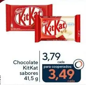 Coop Chocolate KitKat sabores oferta