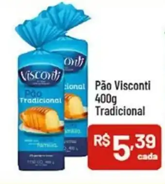 Supermercados Goes Pão Visconti Tradicional oferta