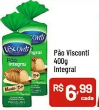 Supermercados Goes Pão Visconti Integral oferta