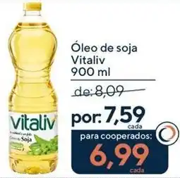 Coop Óleo de soja Vitaliv oferta