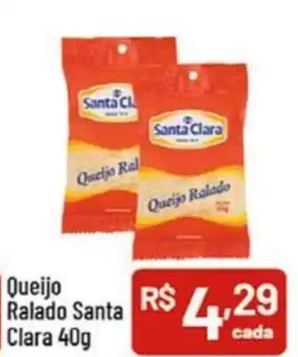 Supermercados Goes Queijo Ralado Santa Clara oferta