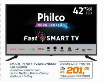 Lojas Colombo Smart Tv 42 oferta