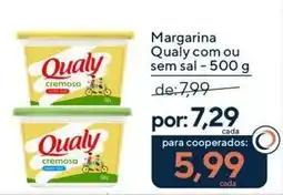 Coop Margarina Qualy com ou sem sal oferta