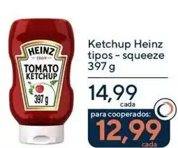 Coop Ketchup Heinz tipos squeeze oferta