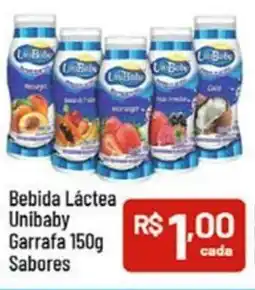 Bebida Láctea Unibaby Garrafa Sabores