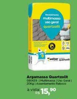 Argamassa Quartzolit