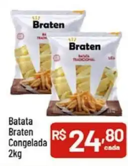 Supermercados Goes Batata Braten Congelada oferta