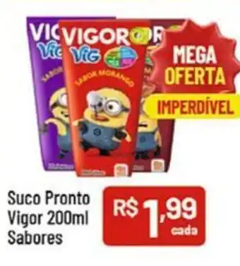 Supermercados Goes Suco Pronto Vigor Sabores oferta