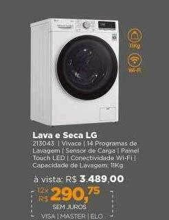 Lojas TaQi Lava E Seca Lg oferta