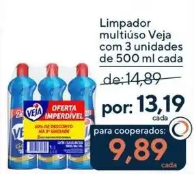 Coop Limpador multiúso Veja oferta