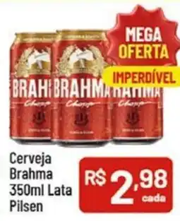 Supermercados Goes Cerveja Brahma Lata Pilsen oferta