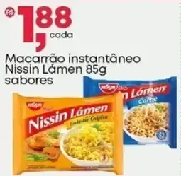 Frangolândia Macarrão instantâneo Nissin Lámen sabores oferta