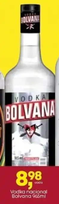 Frangolândia Vodka nacional Bolvana oferta
