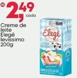 Frangolândia Creme de leite Elegê levissimo oferta