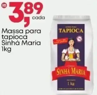 Frangolândia Massa para tapioca Sinhá Maria oferta