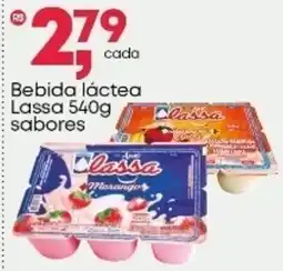 Frangolândia Bebida láctea Lassa sabores oferta