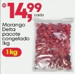 Frangolândia Morango Delta pacote congelado oferta