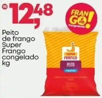 Frangolândia Peito de frango Super Frango congelado oferta