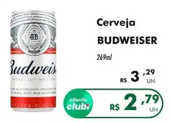 Irani Supermercados Cerveja BUDWEISER oferta