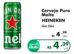 Irani Supermercados Cerveja Puro Malte HEINEKEN Sleek oferta