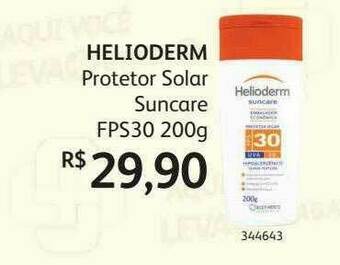 Helioderm Protetor Solar Suncare Fps30