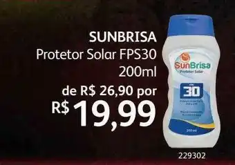 PoupaFarma Sunbrisa Protetor Solar Fps30 oferta