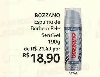 Bozzano Espuma De Barbear Pele Sensivel