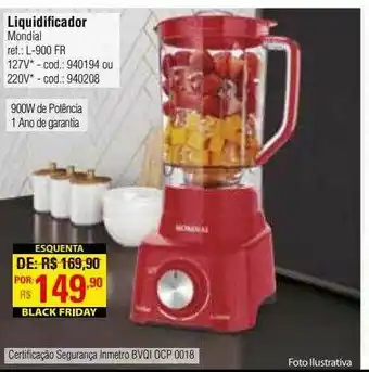 Preçolândia Liquidificador Mondial oferta