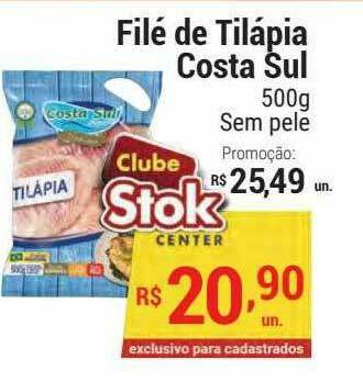 Filé De Tilápia Costa Sul