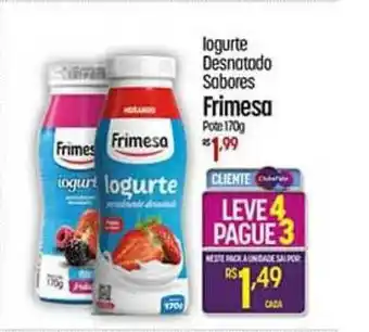 Muffato Iogurte Desnatado Sabores Frimesa oferta