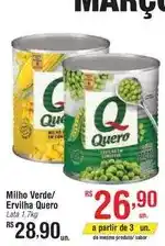 Fort Atacadista Quero - milho verde/ervilha oferta