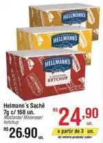 Fort Atacadista Hellmann's - helmann's sachê oferta