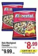 Fort Atacadista Florestal - bala mastigável oferta