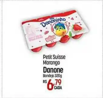 Muffato Petit Suisse Morango Danone oferta