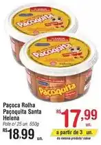 Fort Atacadista Paçoca - rolha pacoquita santa helena oferta