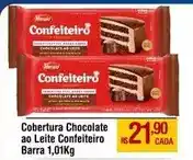 Max Atacadista Barra - cobertura chocolate ao leite confeiteiro oferta