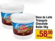 Max Atacadista Chocolate - doce de leite triangulo chocolate balde oferta