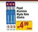 Max Atacadista Wyda - papel alumínio oferta