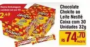 Max Atacadista Nestlé - chocolate chokita ao leite oferta