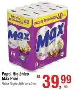 Fort Atacadista Max pure - papel higiênico oferta