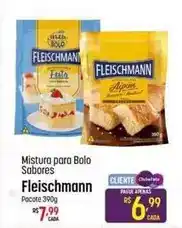 Muffato Fleischmann - mistura para bolo sabores oferta