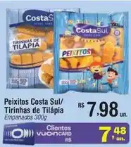 Fort Atacadista Tilapia - peixitos costa sul/tirinhas de tilápia oferta