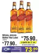 Fort Atacadista Johnnie walker - whisky red label oferta