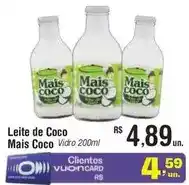 Fort Atacadista Mais coco - leite de coco oferta