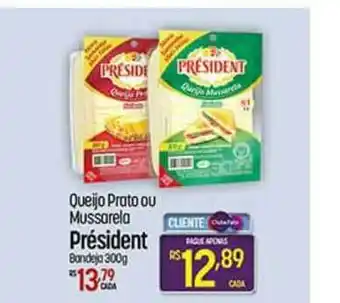 Muffato Queijo Prato Ou Mussarela Président oferta