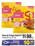 Fort Atacadista Sadia - coxa de frango oferta