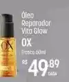 Muffato Ox - óleo reparador vita glow oferta