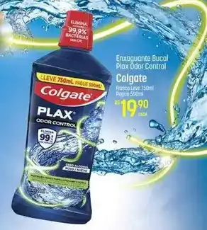 Muffato Colgate - enxaguante bucal plax color control oferta