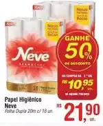 Fort Atacadista Neve - papel higiénico oferta