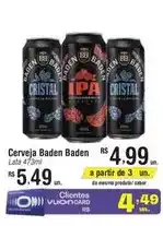 Fort Atacadista Cristal - cerveja baden baden oferta